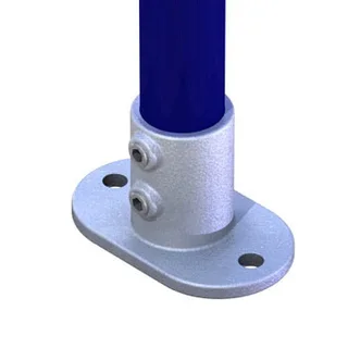 Doughty T13200 Pipeclamp Railing Base Flange 