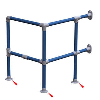 Doughty T13100 Pipeclamp Base Flange 