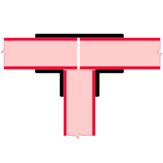 Doughty T10400 Pipeclamp Long Tee 