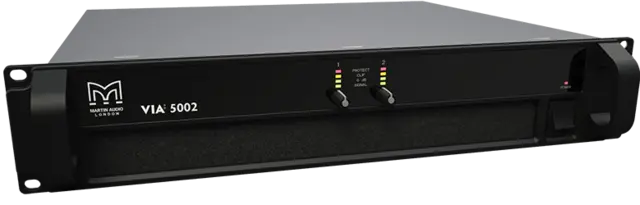 Martin Audio VIA5002 VIA Series Premium class D amplifiers 
