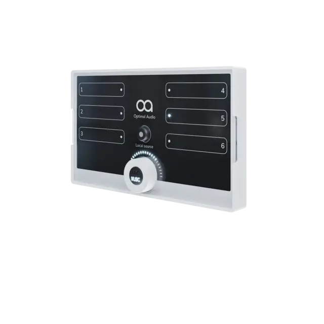 Optimal Audio ZonePad 1 Single zone wall controller 