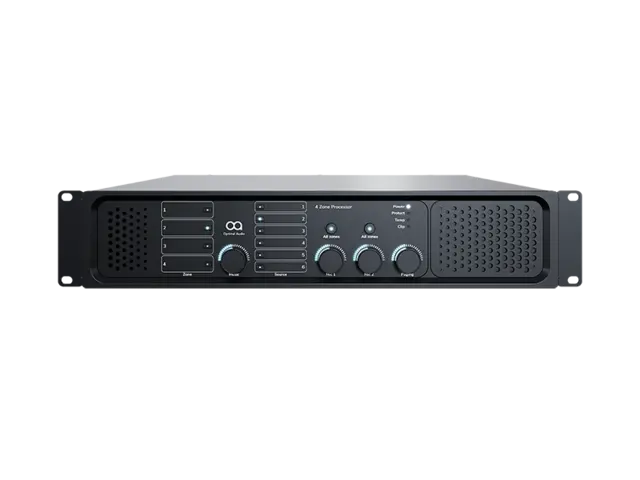 Optimal Audio Zone 4P 4 zone audio controller - DSP-amp-WebApp 