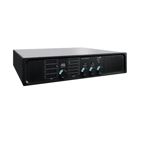 Optimal Audio Zone 4 4 zone audio controller with DSP-WebApp