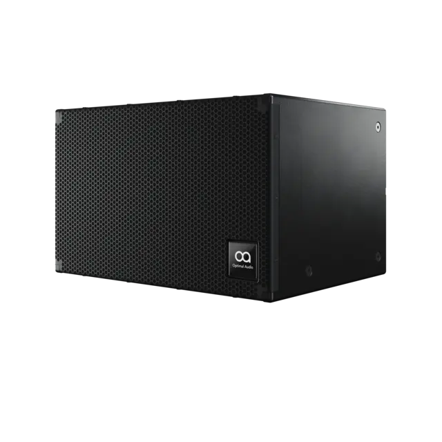 Optimal Audio Sub 10 (Black) Low-profile sub-bass loudspeaker 