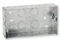 Optimal Audio Solid Wall Mounting Box Galvanised metal back box (flush)
