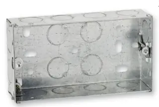 Optimal Audio Solid Wall Mounting Box Galvanised metal back box (flush)