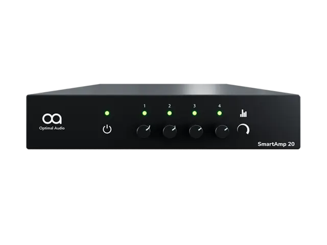 Optimal Audio SmartAmp 20 4 x 125W amplifier with integral DSP 