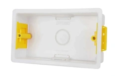 Optimal Audio Cavity Wall Plastic Box Dry lining back box for plasterboard