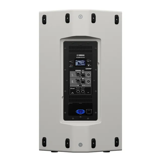 Yamaha DZR15DW Aktiv høyttaler 2-way  2” HF 15" LF. Dante hvit 