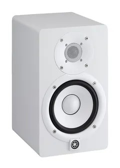 Yamaha HS5W bi-amp speaker. 5"woofer / 1" tweeter White.
