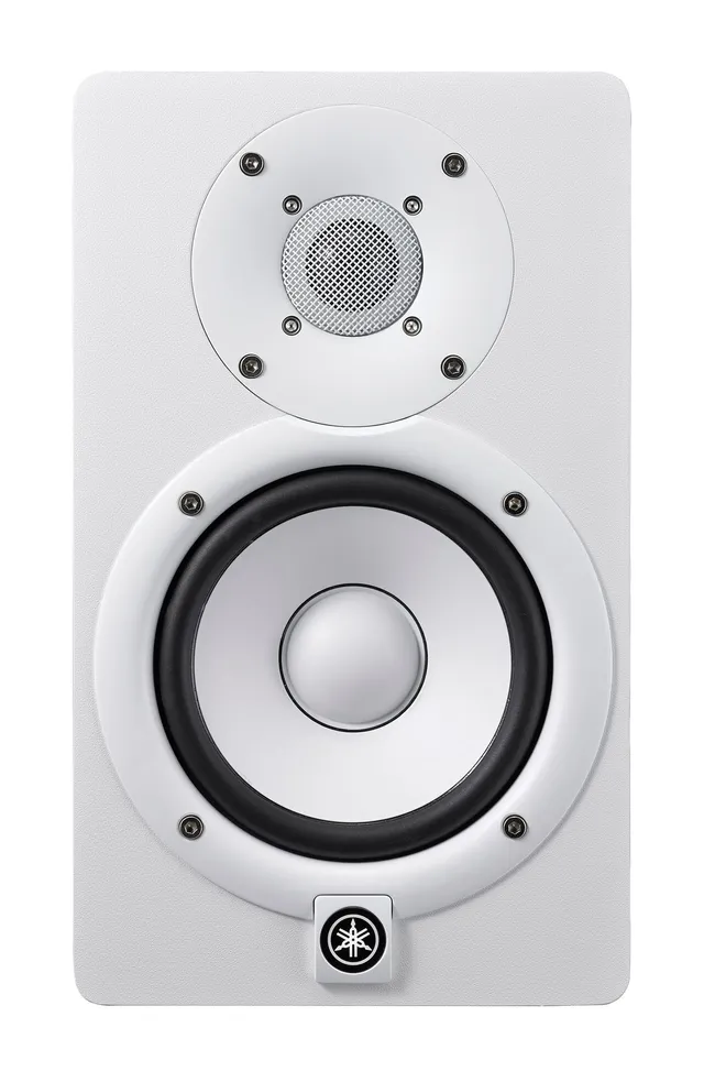 Yamaha HS5W bi-amp speaker. 5"woofer / 1" tweeter White. 