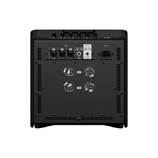 Yamaha STAGEPAS 200 Portable PA system 180 W power amp/5 channel digital mixer. 