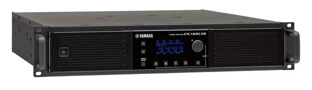 Yamaha PC406-D inst 4 x 900W at 4O. 20 x 8 input matrix function. DSP 