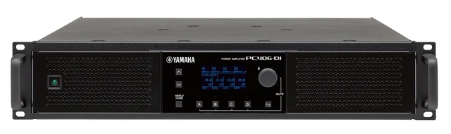 Yamaha PC406-D inst 4 x 900W at 4O. 20 x 8 input matrix function. DSP 