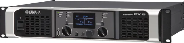 Yamaha PX8 2x 1050W at 4 Ohm PEQ, crossover, filters, delay 