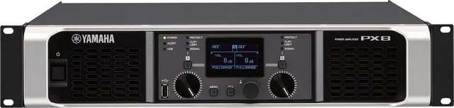 Yamaha PX8 2x 1050W at 4 Ohm PEQ, crossover, filters, delay 