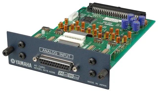 Yamaha MY8-AD96 INTERFACE CARD 8-ch24-bit/96kHz analog line in 