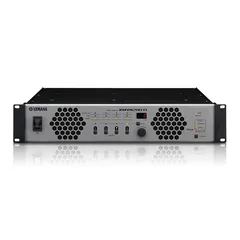 Yamaha XMV4280D 4ch forsterker Dante. 4x280W 8O/4O,  4 x 250W 100V/70V.