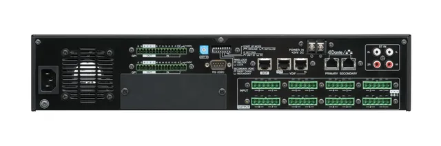 Yamaha MTX5D DSP Processor I/O 8/8. Dante. 