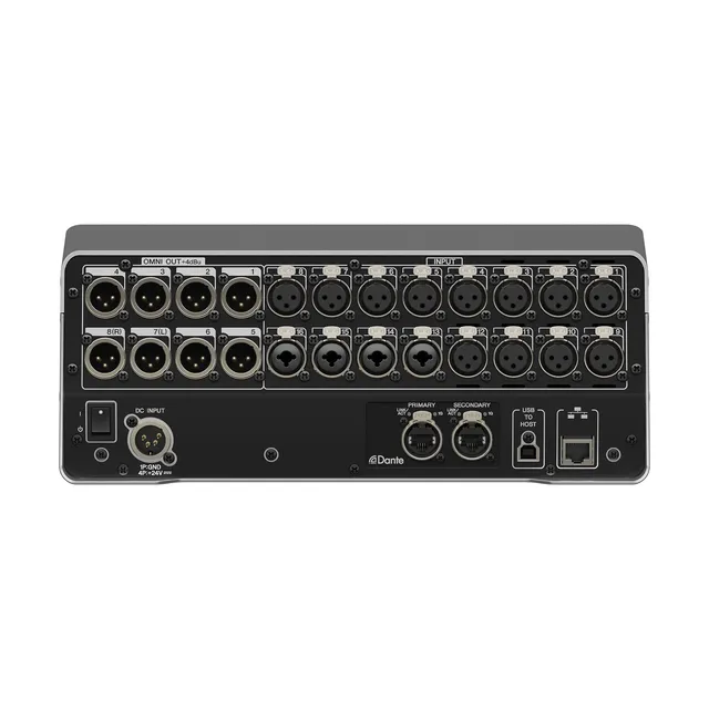 Yamaha DM3 Digital mixer m/Dante 16 + 1 ST, 2 FX . 6 AUX, 2 MTRX, 2 FX. 
