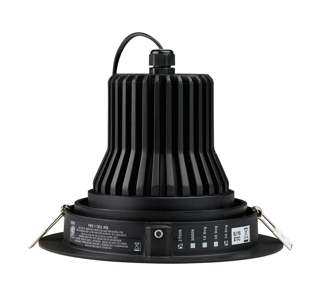 ETC ArcSystem Pro 1-cell Adjustable 2700K 30° - Black 
