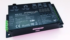 Protech Driver 5CH, 8A/CH, DMX/RDM 12-24V (96/192W ch) 16bit