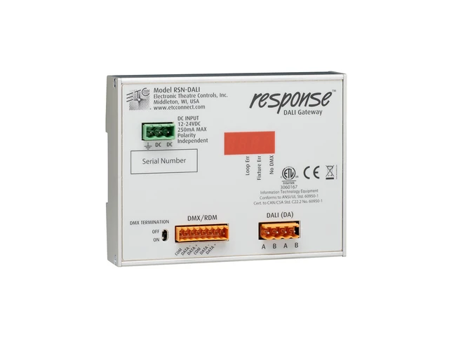 ETC Response DMX to DALI Gateway, DIN rail mount 