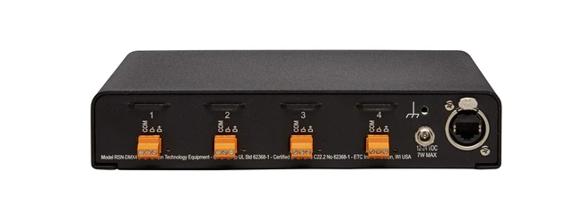 ETC Response Mk2 4-port DMX Gateway, Terminal, Rack-mount style 