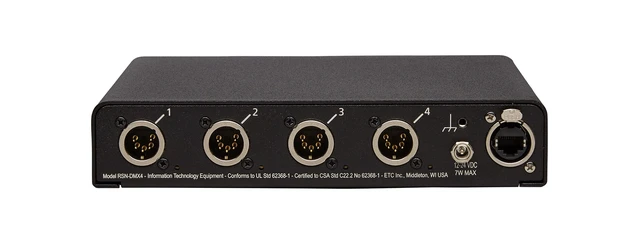 ETC Response Mk2 4-port DMX Gateway, XLR Input, Rack-mount style 