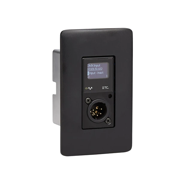 ETC Response Mk2  1-port Wall-mount Gateway, XLR Input, Black 