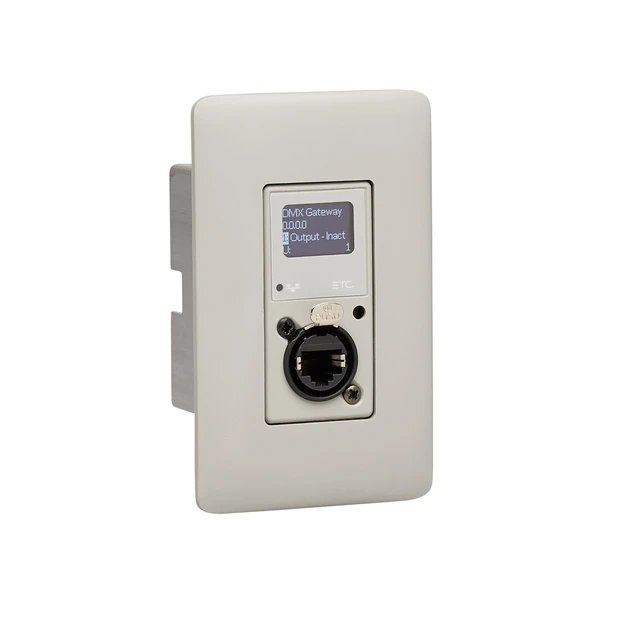 ETC Response Mk2  1-port Wall-mount Gateway, XLR Input, Cream 