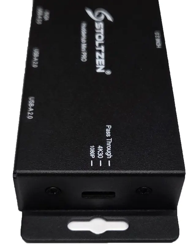 Stoltzen HERA HuddleHub Mini Pro w/PD in 4K@60hz , USB Smart Power , Edid Manager 