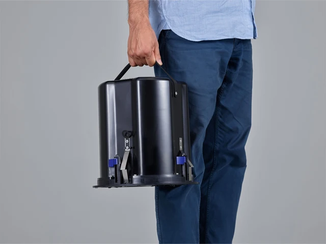 Yamaha VXC8SB 8" ceiling bandpass subwoofer. Single. Black 