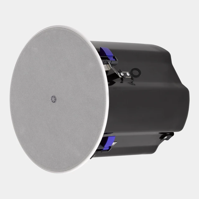 Yamaha VXC8SB 8" ceiling bandpass subwoofer. Single. Black 