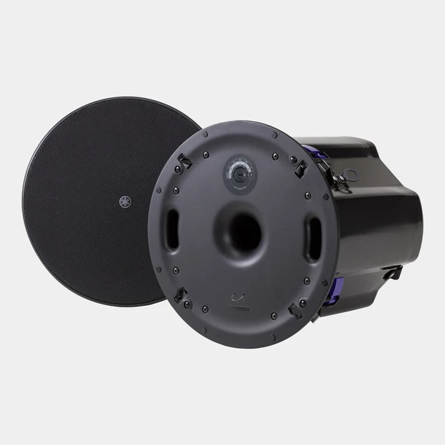 Yamaha VXC8SB 8" ceiling bandpass subwoofer. Single. Black 