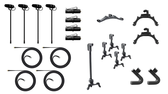DPA 4099 CORE+ Classic Touring Kit 4 Mics and acc, Loud SPL, Cardboard box 