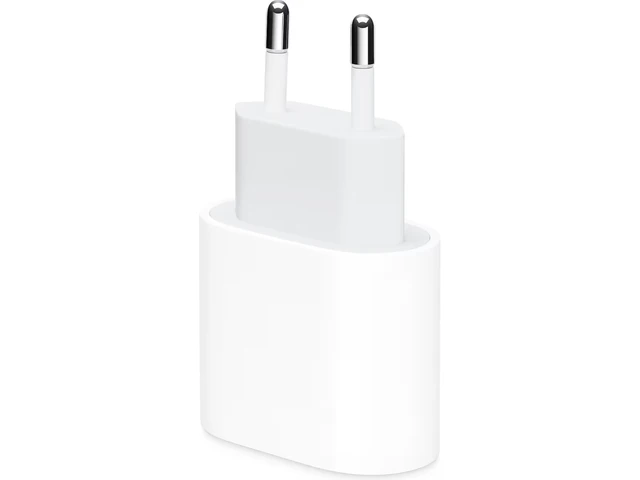 Apple 20W USB-C Vegglader (hvit) Rask og effektiv lading for iPhone/iPad 