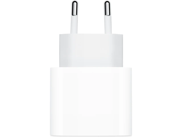 Apple 20W USB-C Vegglader (hvit) Rask og effektiv lading for iPhone/iPad 