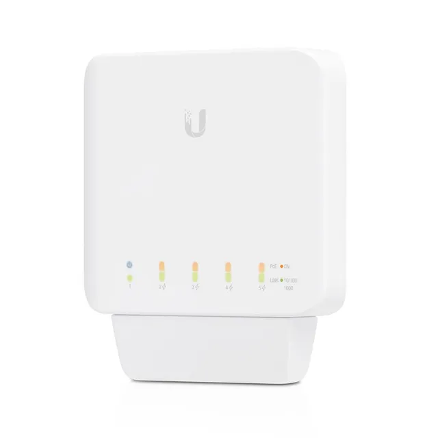 Ubiquiti 5-Port Layer 2 Gigabit Switch 1 PoE input and 4 PoE output 