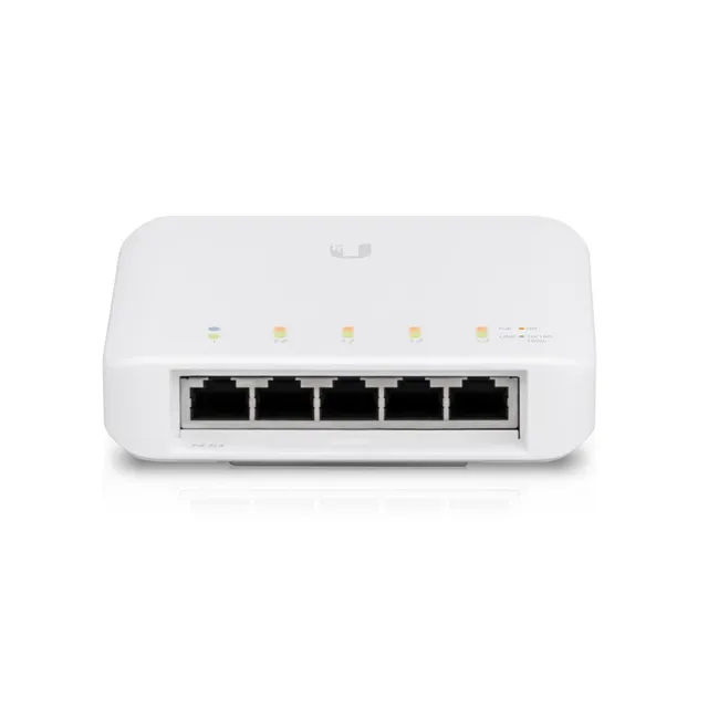 Ubiquiti 5-Port Layer 2 Gigabit Switch 1 PoE input and 4 PoE output 