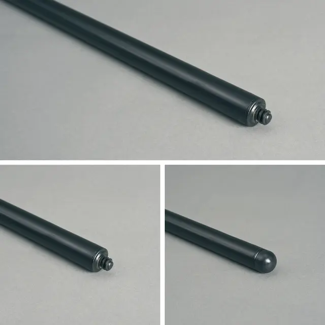 Gerriets Bottom weight, steel black, length 3,00 m, diameter: 28 mm 