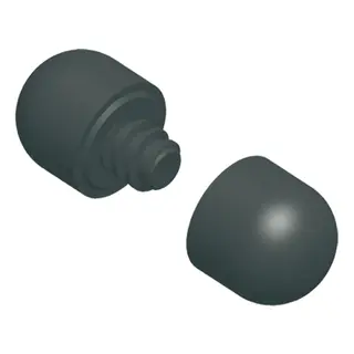 Gerriets end caps for weight tube Ø 28 m End Caps (2 pc.) for bottom weight pipe