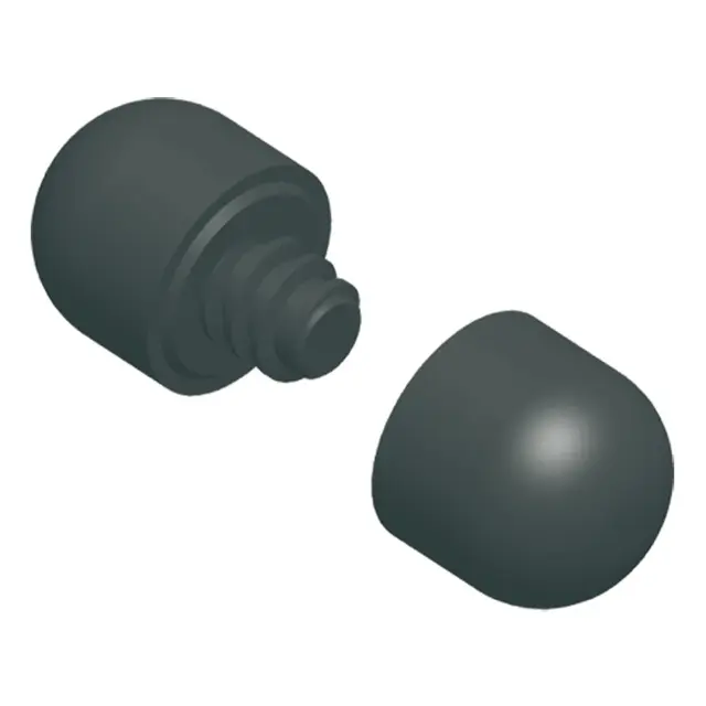 Gerriets end caps for weight tube Ø 28 m End Caps (2 pc.) for bottom weight pipe 