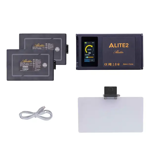 Aladdin ALITE 2 Full Color15W LED light 2 x Battery 