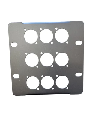 LMT P40-03 3U Panel 9 x XLR 9 x XLR for Kvartboks