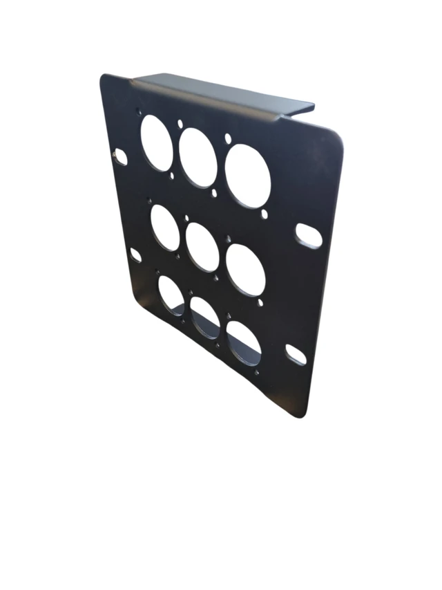 LMT P40-03 3U Panel 9 x XLR 9 x XLR for Kvartboks 