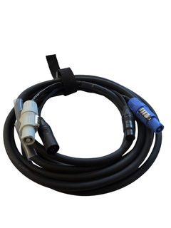 Hybridkabel Neutrik Powercon + 5-pin XLR 5m