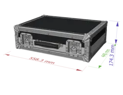 Flight for Allen &amp; Heat Xone:96, 80mm plass bak for kablerst