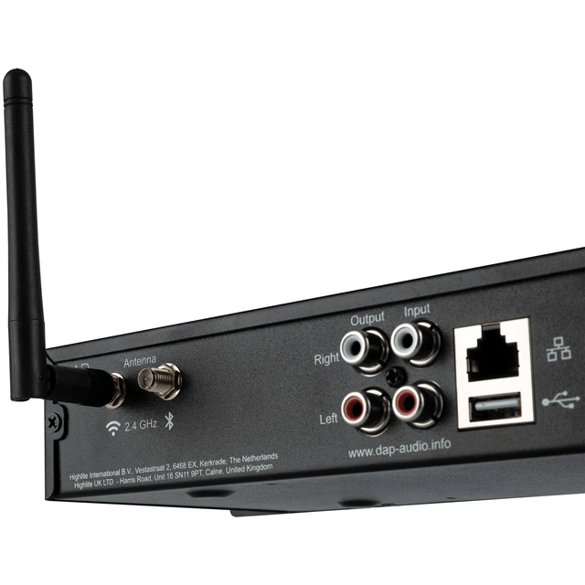 DAP SPA-100 Streaming Pre-Amplifier streaming function, USB player, BT 5.0 a 