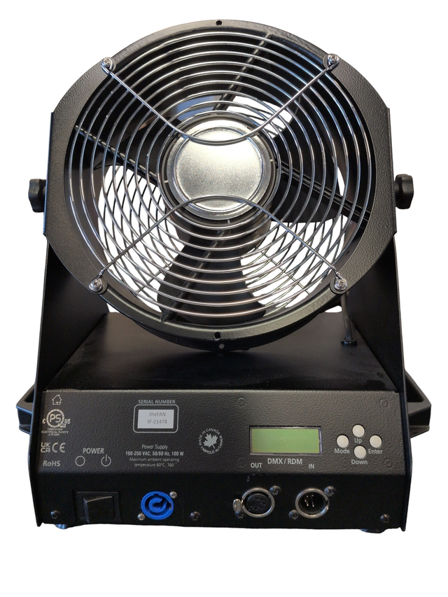 MDG theFAN DMX/RDM 90-240VAC 